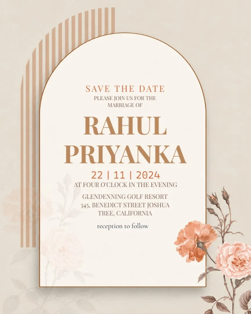 Vintage Royal Wedding Invitation — English Wedding Invitations template