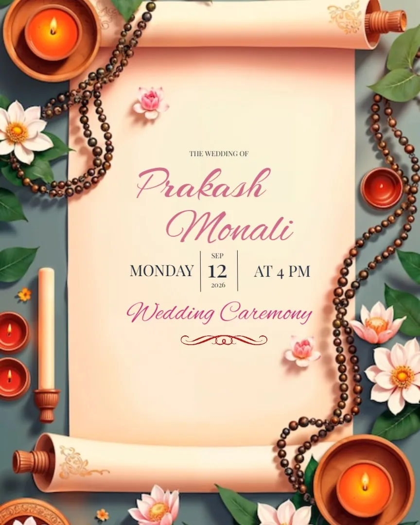 Wedding Invitation Cards Online — English Wedding Invitations template