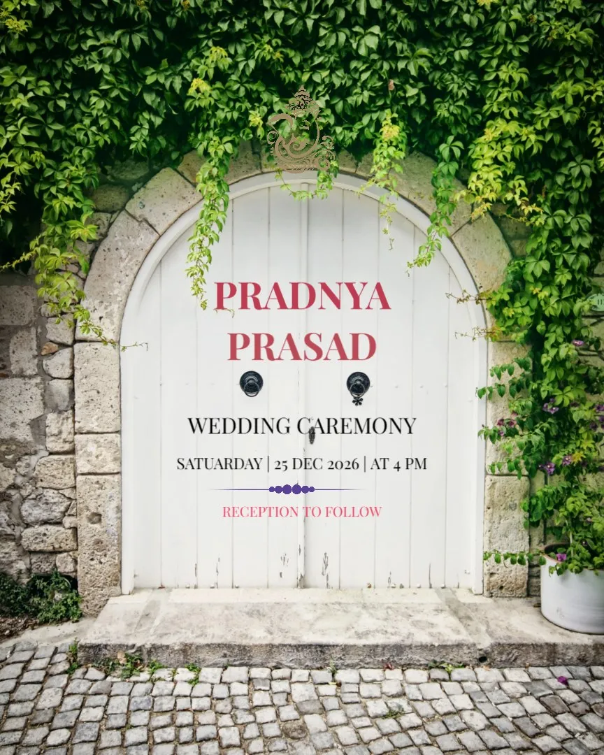 Green Wedding Invitation Cards — English Wedding Invitations template
