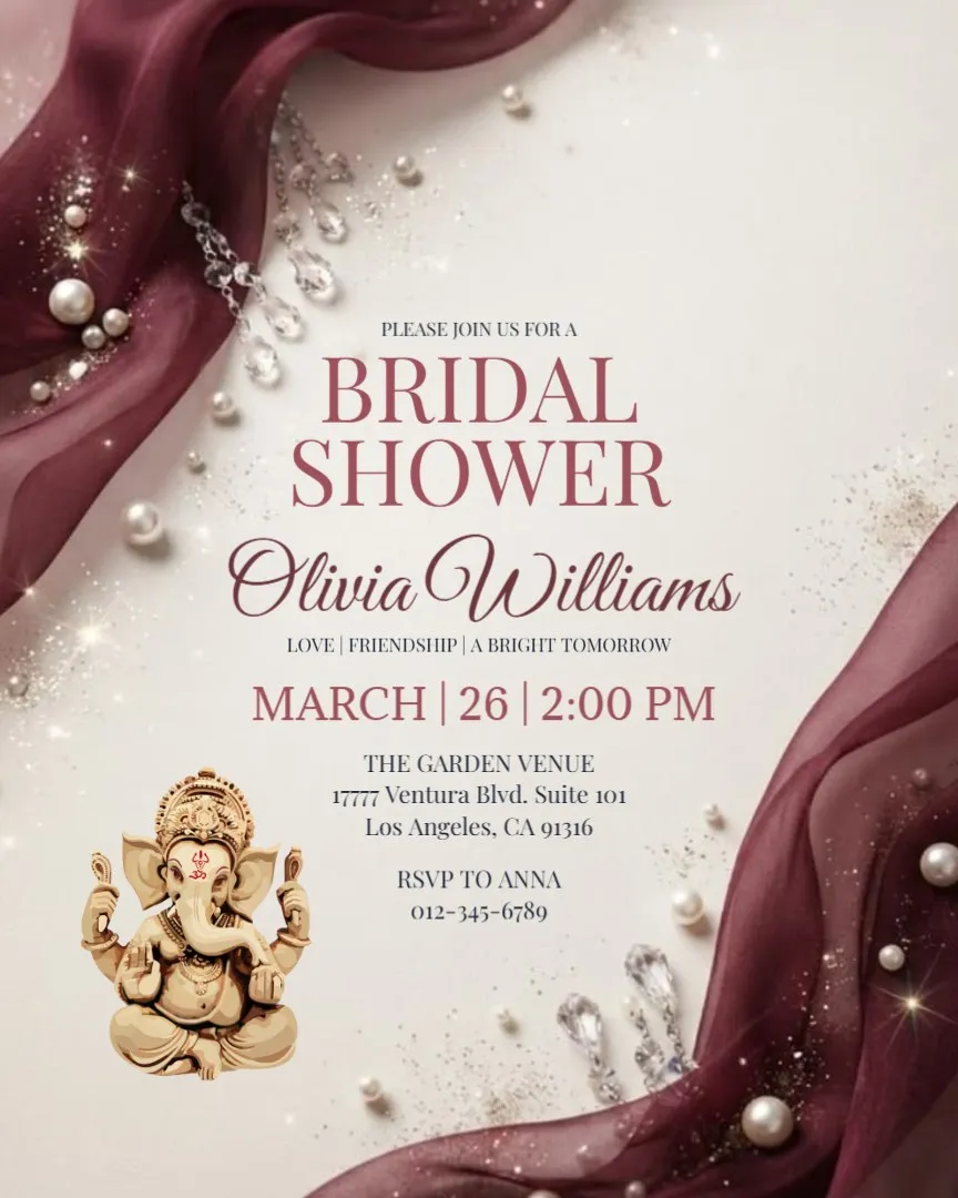 The Bride's Best Day – Bridal Shower Invitation — English Bridal Shower Invitation Cards template