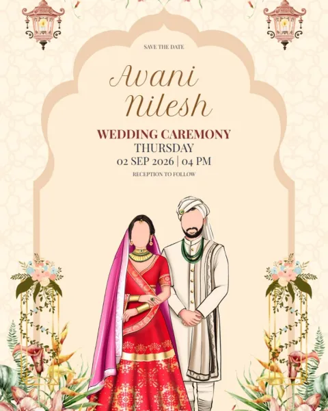 Effortless wedding invitation design